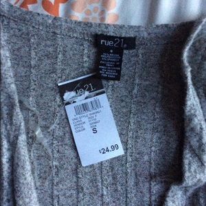 Rue21 Sweaters - NWT Rue21 Long Grey Cardigan Rue21 Sweaters - NWT Rue21 Long Grey Cardigan